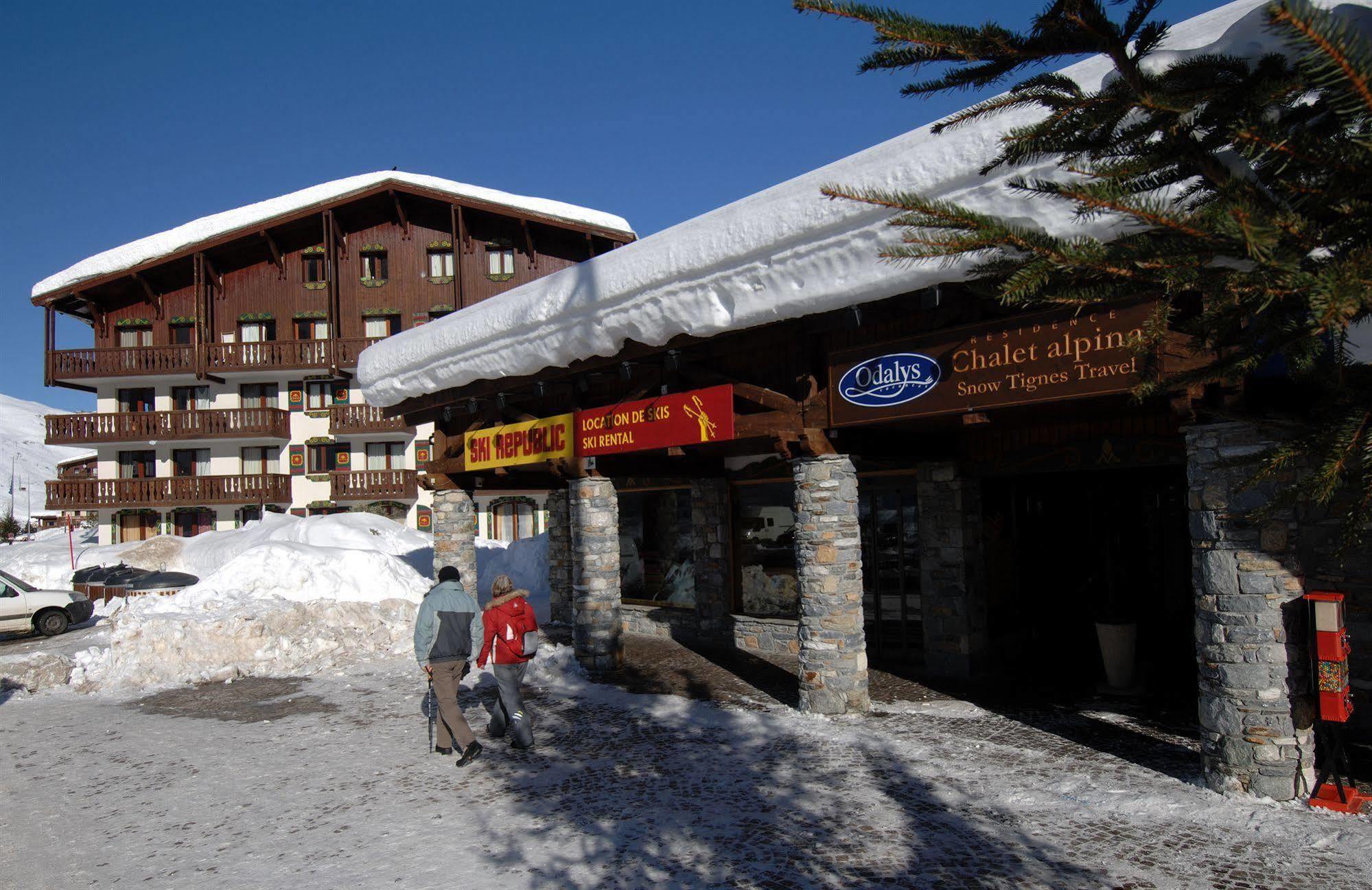 Odalys Chalet Alpina ทีนเญอ ภายนอก รูปภาพ